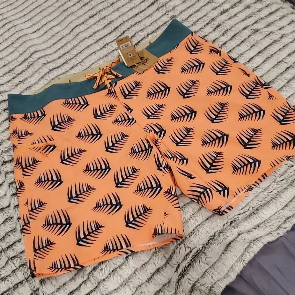 Patagonia Palms of my heart board shorts sz 40